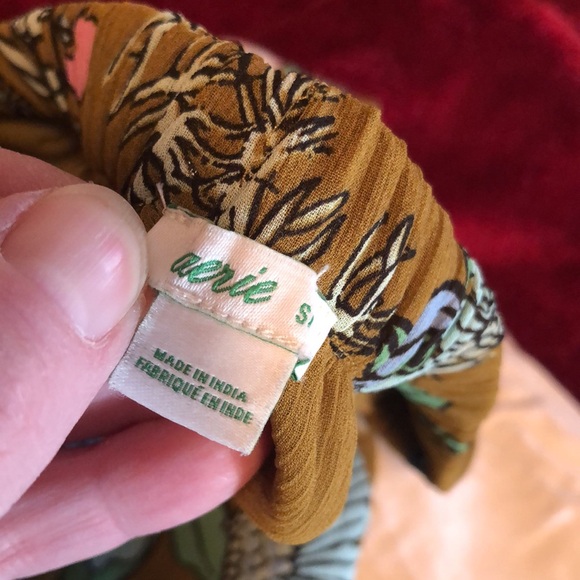 Aerie long floral Skirt - Picture 6 of 8